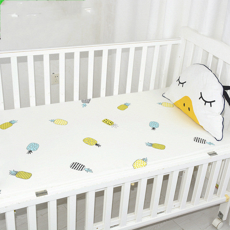 Soft Cotton Baby Cot Cover and Mattress Protector for Cozy Sleep