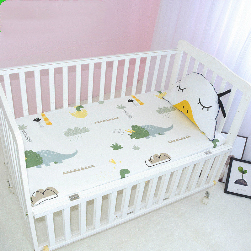 Soft Cotton Baby Cot Cover and Mattress Protector for Cozy Sleep