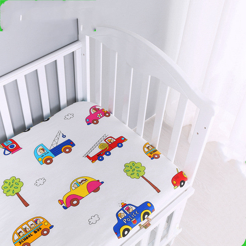Soft Cotton Baby Cot Cover and Mattress Protector for Cozy Sleep