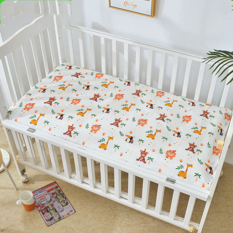 Soft Cotton Baby Cot Cover and Mattress Protector for Cozy Sleep