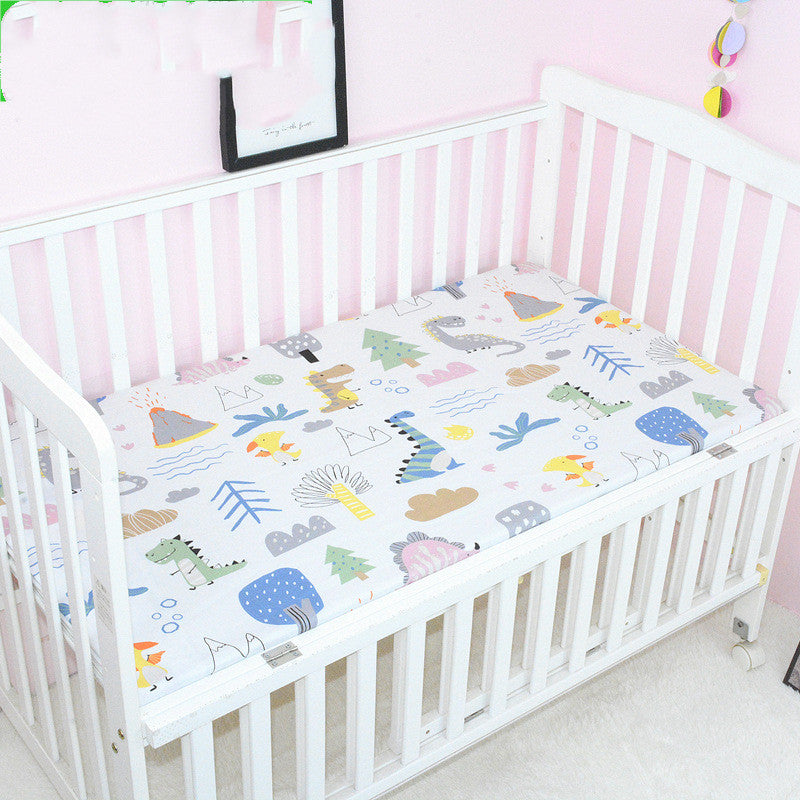 Soft Cotton Baby Cot Cover and Mattress Protector for Cozy Sleep
