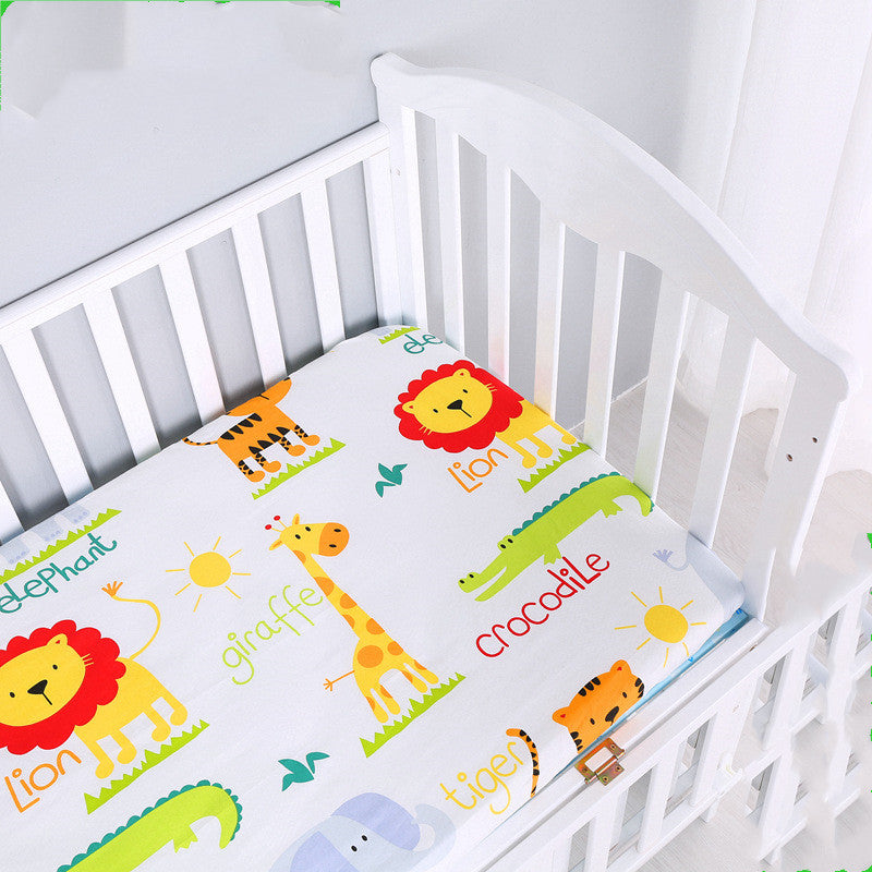 Soft Cotton Baby Cot Cover and Mattress Protector for Cozy Sleep
