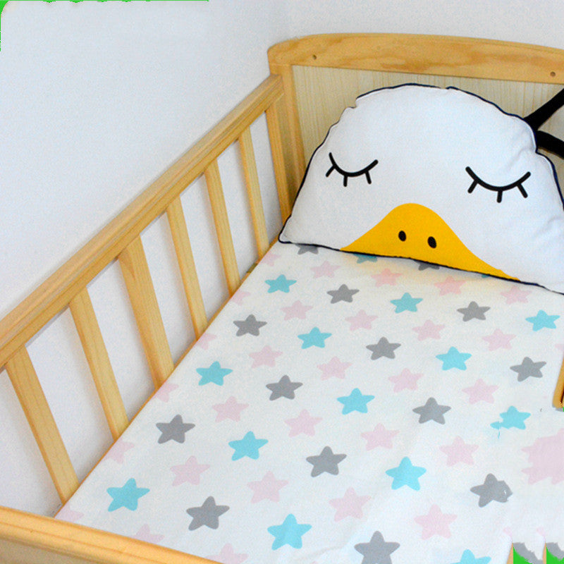 Soft Cotton Baby Cot Cover and Mattress Protector for Cozy Sleep