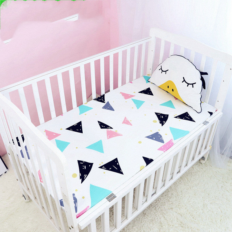 Soft Cotton Baby Cot Cover and Mattress Protector for Cozy Sleep