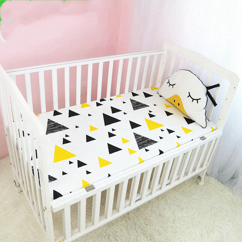 Soft Cotton Baby Cot Cover and Mattress Protector for Cozy Sleep