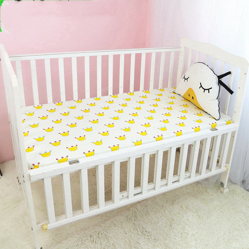 Soft Cotton Baby Cot Cover and Mattress Protector for Cozy Sleep