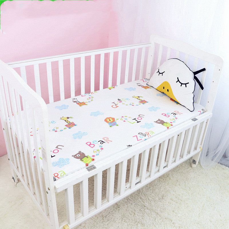 Soft Cotton Baby Cot Cover and Mattress Protector for Cozy Sleep