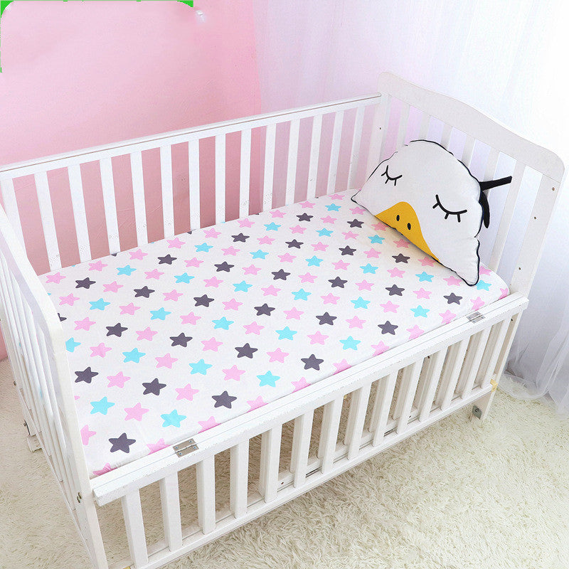 Soft Cotton Baby Cot Cover and Mattress Protector for Cozy Sleep