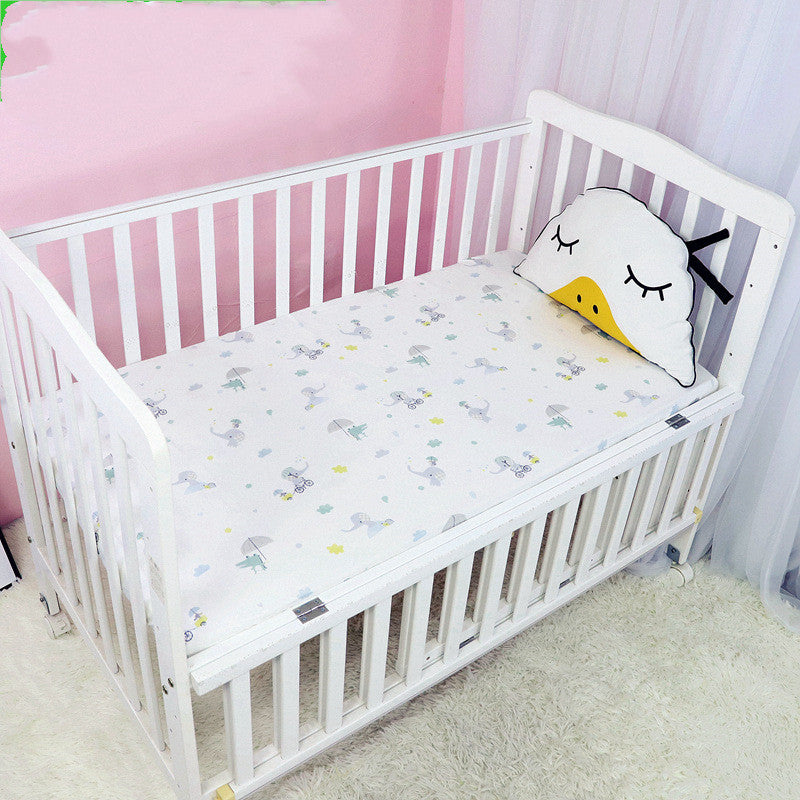 Soft Cotton Baby Cot Cover and Mattress Protector for Cozy Sleep