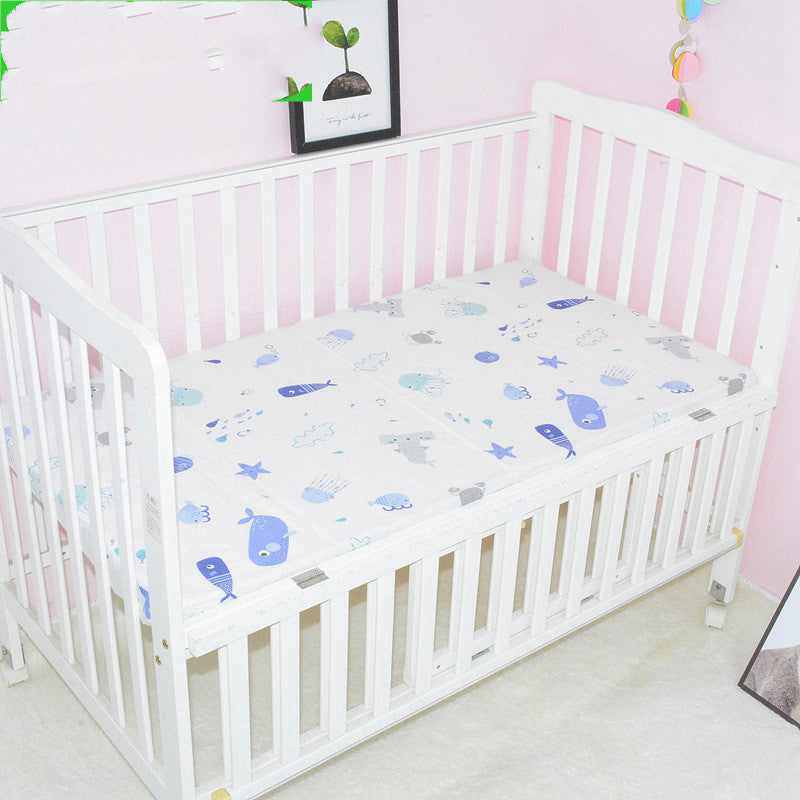 Soft Cotton Baby Cot Cover and Mattress Protector for Cozy Sleep