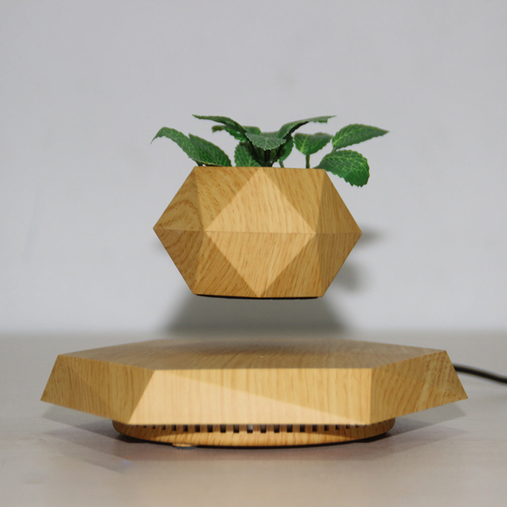 Floating Magnetic Levitating Flowerpot - Innovative Home & Office Decor - Unique Gift Idea