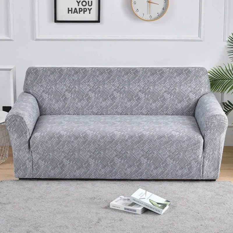 FamilyHomeDecor™ Flower Printed Spandex Sofa Protector