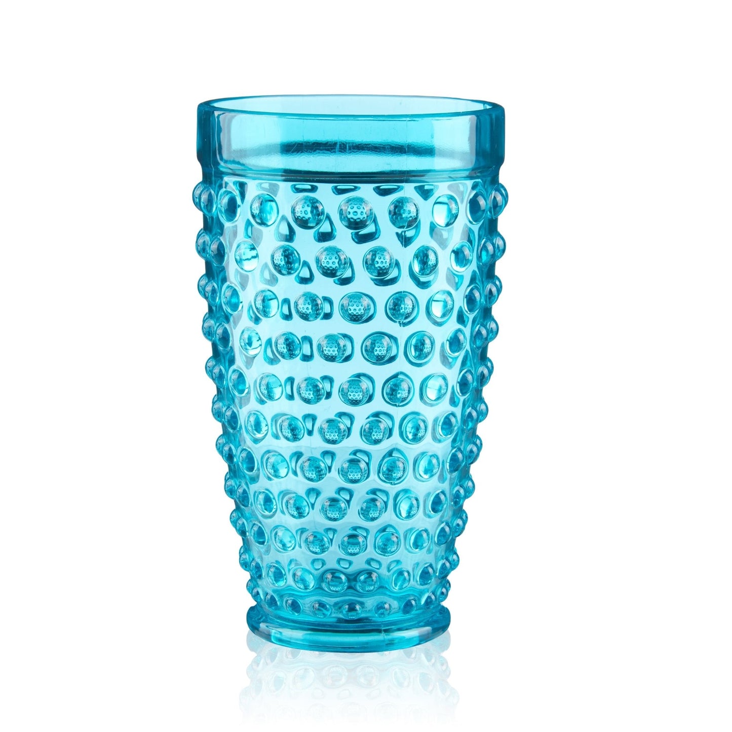 Pier 1 Emma Aqua Acrylic 18 oz Drinking Glasses, Set of 4 - Pier 1