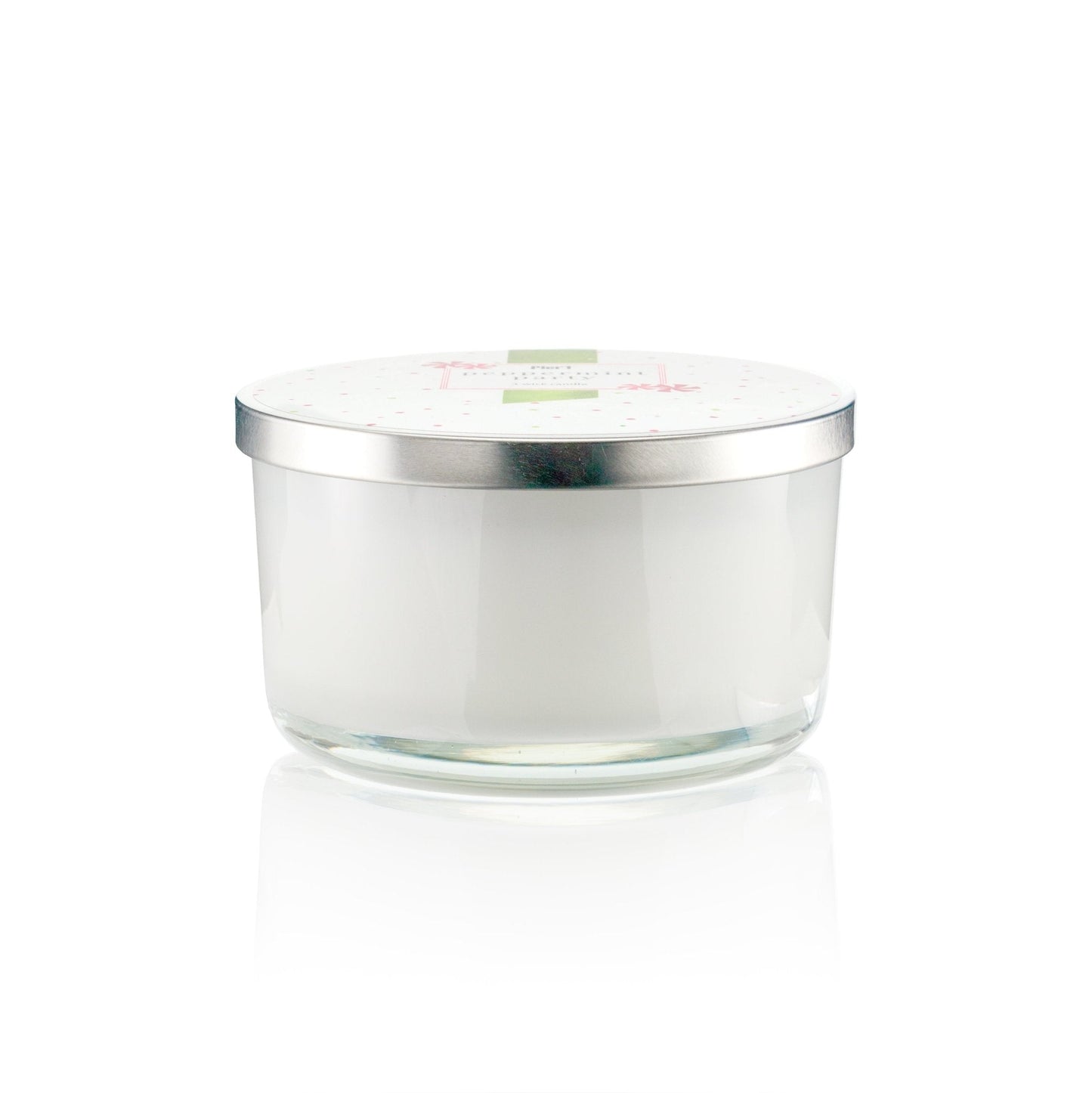 Pier 1 Peppermint 14oz Party Filled 3 Wick Candle - Pier 1