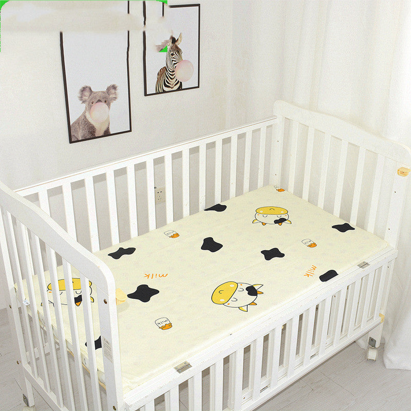 Soft Cotton Baby Cot Cover and Mattress Protector for Cozy Sleep