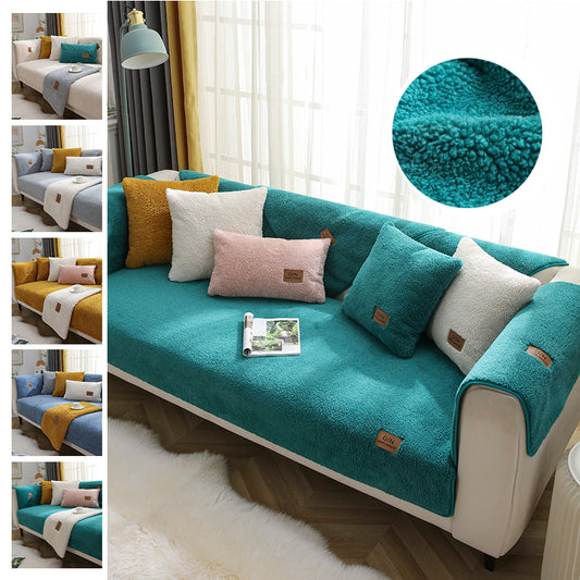 Luxurious Lamb Wool Sofa Covers - Ultimate Comfort for Your Living Room