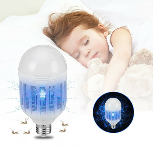 Fly Trap Killer Light Bulb Lamp for Indoor and Outdoor