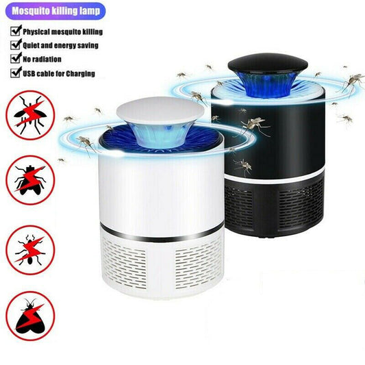 Electric Bug Zapper UV Lamp for Outdoor Indoor USB Chargeable