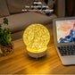 Rechargeable Rattan Ball Dimmable Table Lamp