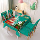 FAMILYHOMEDECOR™ Christmas Waterproof Polyester Tablecloth snowman