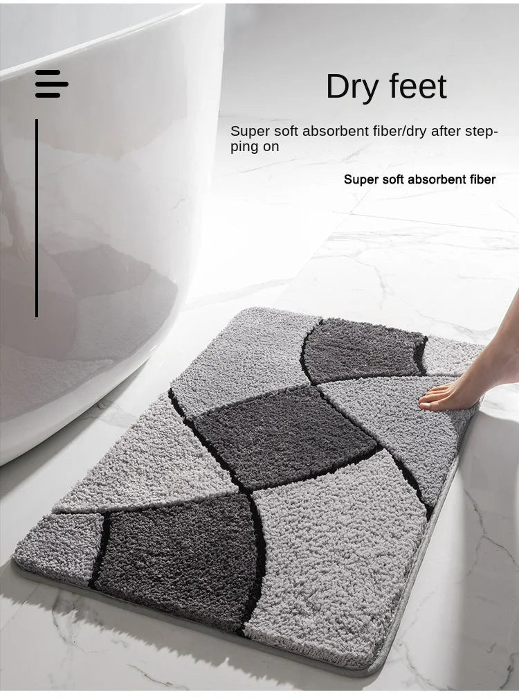 FamilyHomeDecor™ Wear-Resistant Bathroom Floor Mat