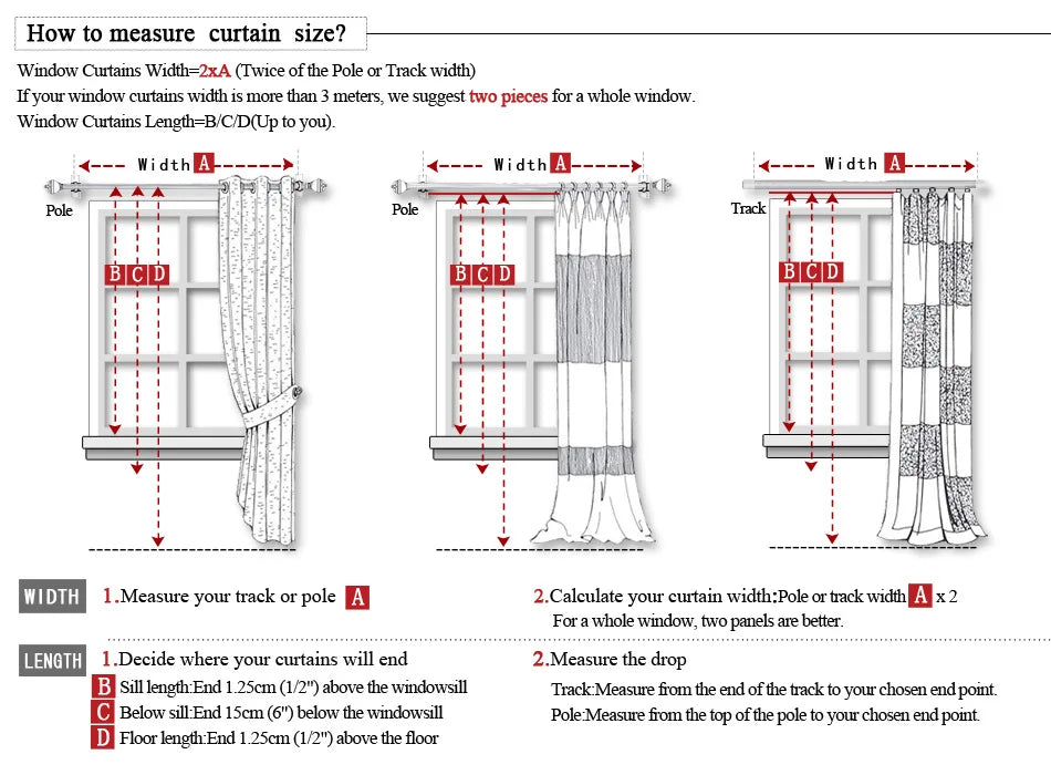 FamilyHomeDecor™ Luxury Double-layer Custom Embroidery Curtains