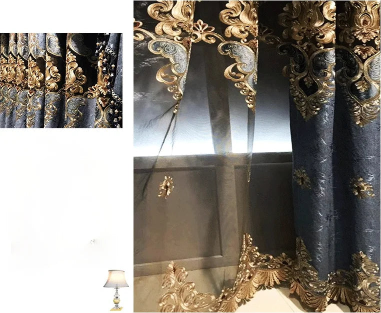 FamilyHomeDecor™ Embroidered Windows Curtains