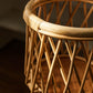 Na Flower House Nordic Instagram Style Living Room Plant Bamboo Weaved Flower Basket Decoration Monstera Deliciosa Rattan Woven Flowerpot Balcony Flower Stand