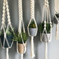 Instagram Nordic Style Indian Style Wall Hanging Decorative Cotton String Straw Rope Woven Cradle and Flower Pot Hang Rope
