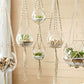 Instagram Nordic Style Indian Style Wall Hanging Decorative Cotton String Straw Rope Woven Cradle and Flower Pot Hang Rope