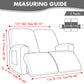 FamilyHomeDecor™ Recliner Elastic Velvet Sofa Slipcover