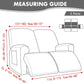 FamilyHomeDecor™ Recliner Elastic Velvet Sofa Slipcover