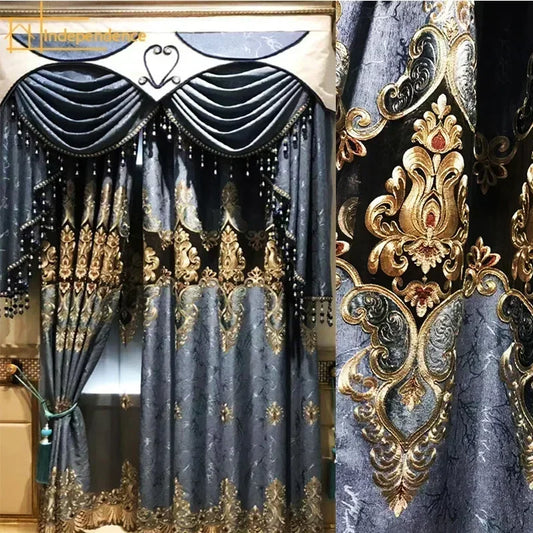 FamilyHomeDecor™ Embroidered Windows Curtains