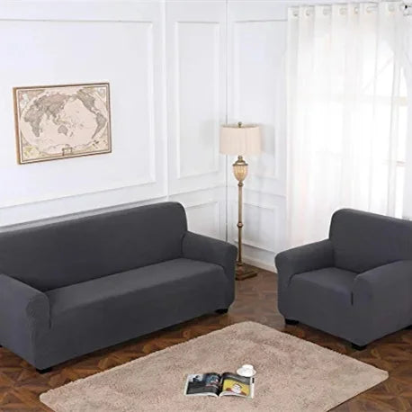 FamilyHomeDecor™ Machine Washable Elastic Stretch Couch Cover