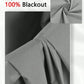 FamilyHomeDecor™ Easy Sliding Curtains Total Blackout