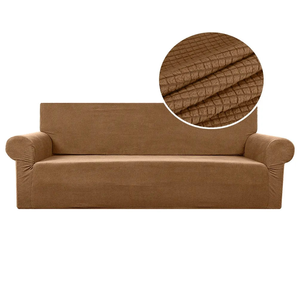 FamilyHomeDecor™ Machine Washable Elastic Stretch Couch Cover