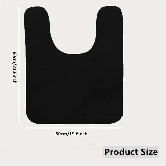 FamilyHomeDecor™ U-SHAPE Absorbent Toilet Mat