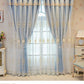 FamilyHomeDecor™ Luxury Double-layer Custom Embroidery Curtains