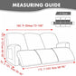 FamilyHomeDecor™ Recliner Elastic Velvet Sofa Slipcover