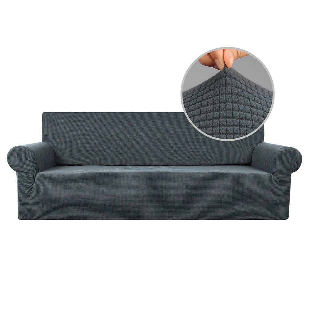 FamilyHomeDecor™ Machine Washable Elastic Stretch Couch Cover