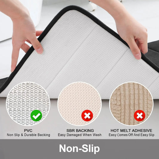 FamilyHomeDecor™ Memory Sponge Bathroom Rug