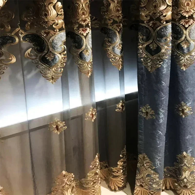 FamilyHomeDecor™ Embroidered Windows Curtains
