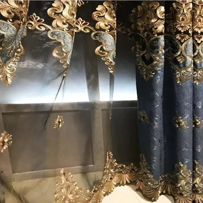 FamilyHomeDecor™ Embroidered Windows Curtains