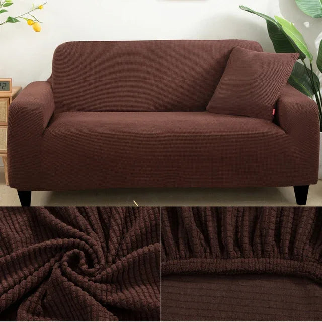 FamilyHomeDecor™ Machine Washable Elastic Stretch Couch Cover