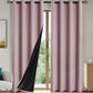FamilyHomeDecor™ Easy Sliding Curtains Total Blackout