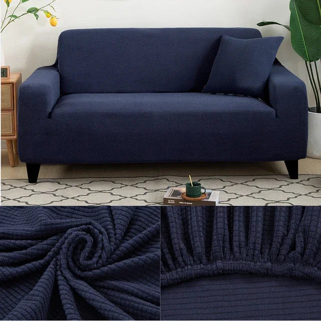FamilyHomeDecor™ Machine Washable Elastic Stretch Couch Cover