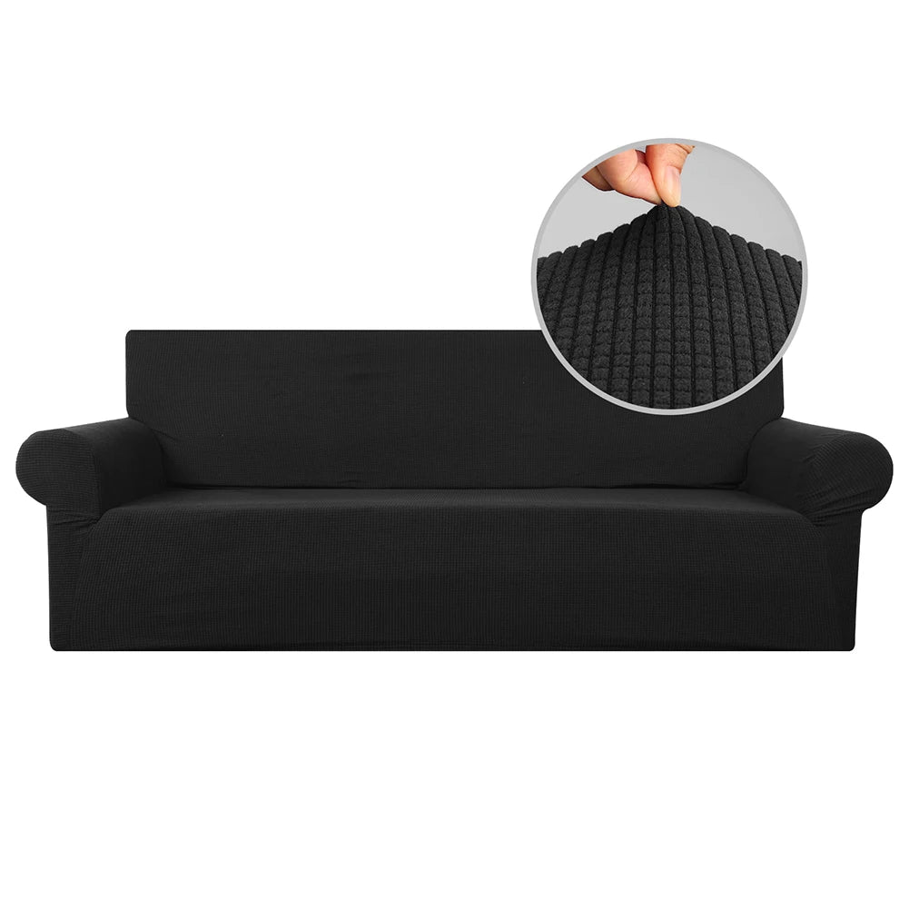 FamilyHomeDecor™ Machine Washable Elastic Stretch Couch Cover