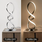 FamilyHomeDecor™ Helix Shaped 3 Color Dimmable Desk Lamp