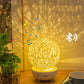 Rechargeable Rattan Ball Dimmable Table Lamp