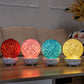 Rechargeable Rattan Ball Dimmable Table Lamp